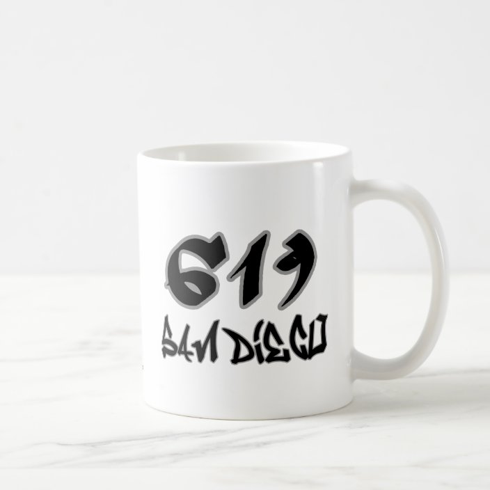 Rep San Diego (619) Coffee Mug