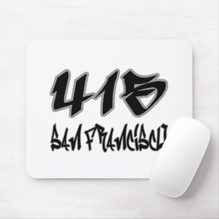 Rep San Francisco (415) Mouse Pad