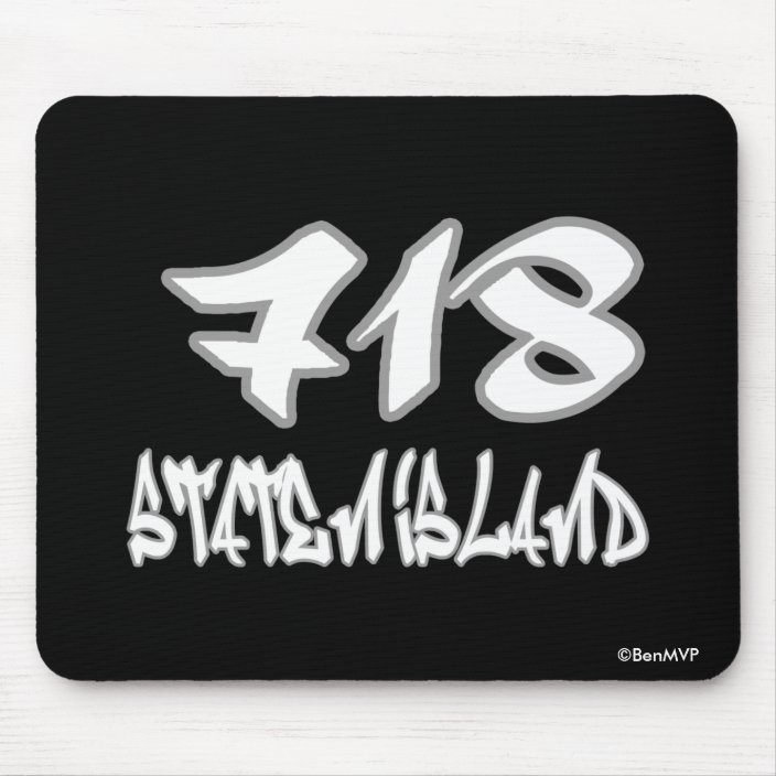 Rep Staten Island (718) Mouse Pad