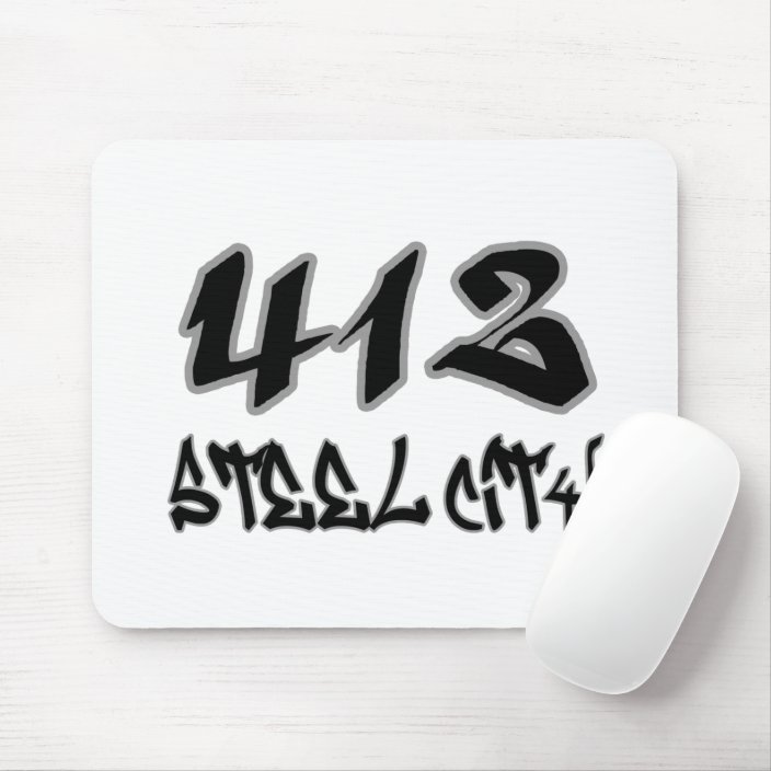 Rep Steel City (412) Mouse Pad