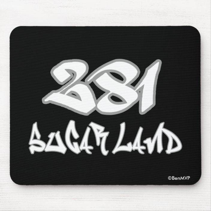 Rep Sugar Land (281) Mousepad