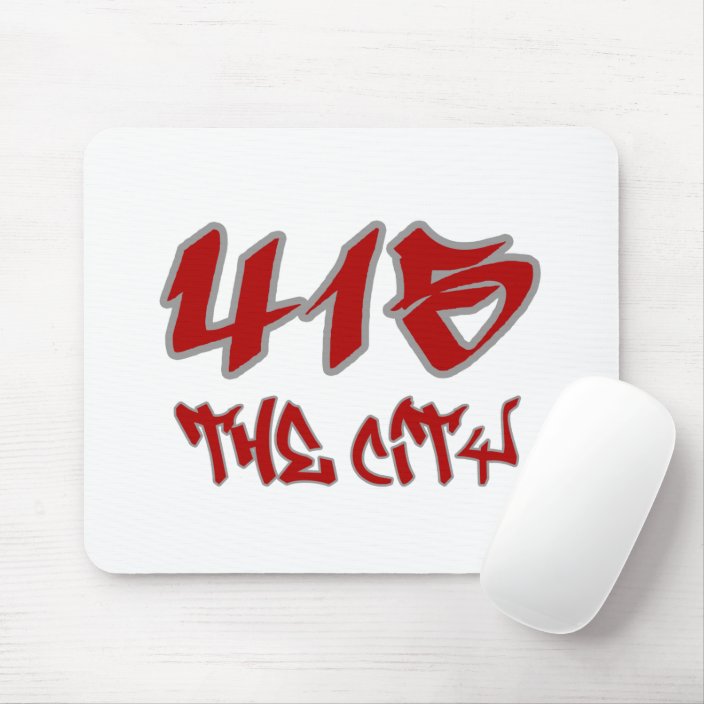 Rep The City (415) Mouse Pad