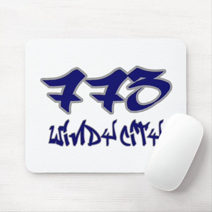 Rep Windy City (773) Mouse Pad