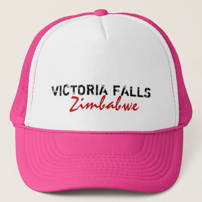Rep Ya Hood Victoria Falls, Zimbabwe Collection Trucker Hat (Front)