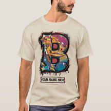 Rep Your Name: Customizable Graffiti Letter "B"