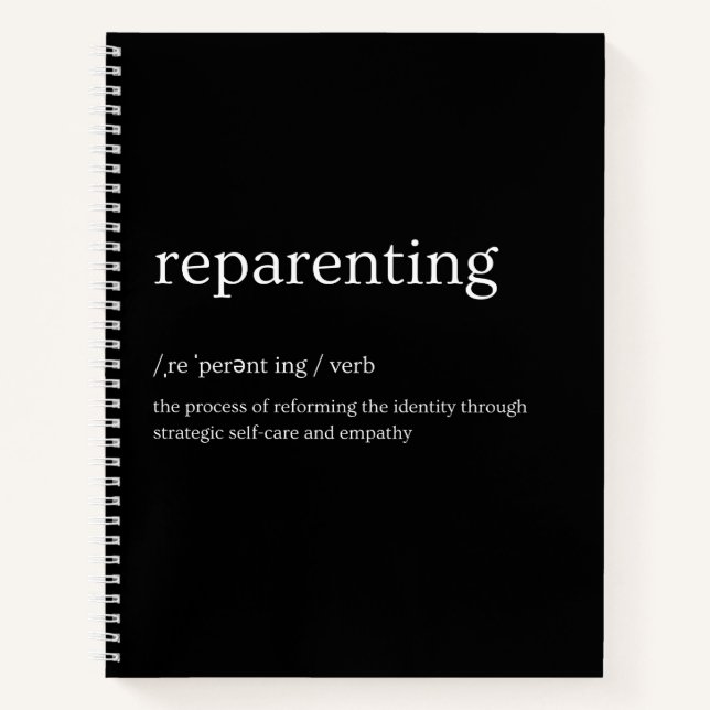 Reparenting Trauma Journal (Front)