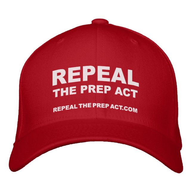 Repeal the PREP Act - Embroidered Hat (Front)