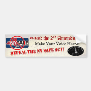 Repeal the Safe Act Bumper Sticker
