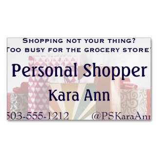 Repeat Business Card Magnet