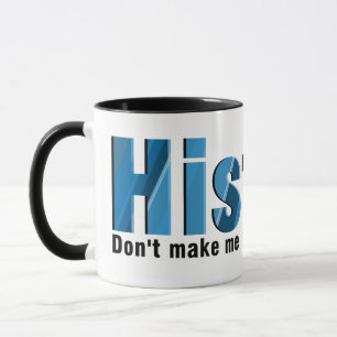 Repeat History Blue Mug