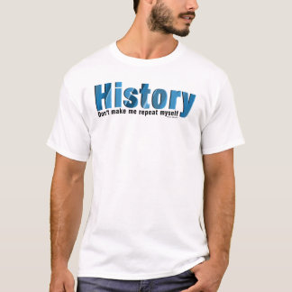 Repeat History Blue T-Shirt