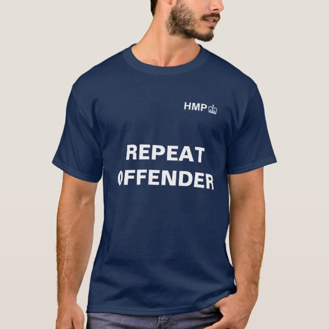 Repeat Offender - UK T-Shirt (Front)