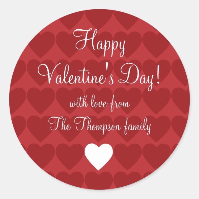 Repeated Love Gift Sticker (Front)