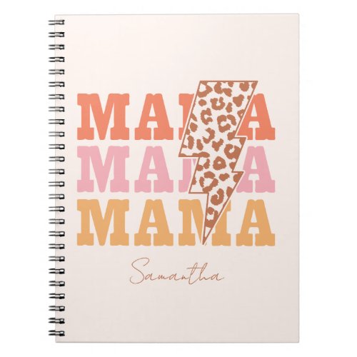 Repeated Mama Notebook