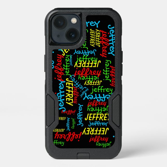 Repeating Name OtterBox Symmetry Samsung Galaxy S8 (Back)