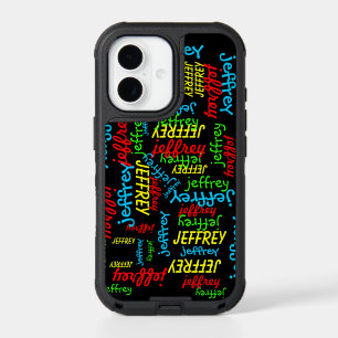 Repeating Names OtterBox  iPhone 17 Case