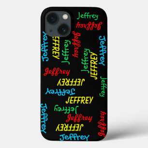 Repeating Names, Personalized iPhone 13 Case