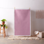 Repeating pattern of small, wavy, reddish-pink lin fabric
