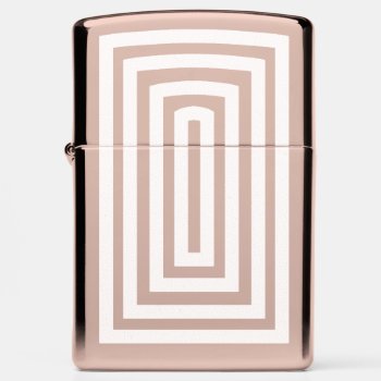 Repeating Rectangles Geometriczippo Lighter by StyledbySeb at Zazzle
