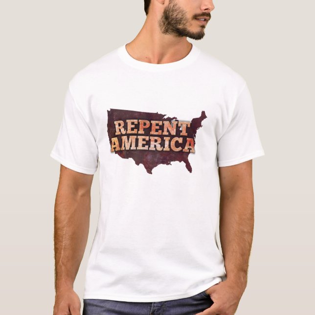 Repent America T-Shirt (Front)