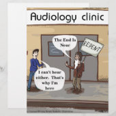 Repent For The Audiologist Office Funny (Front/Back)