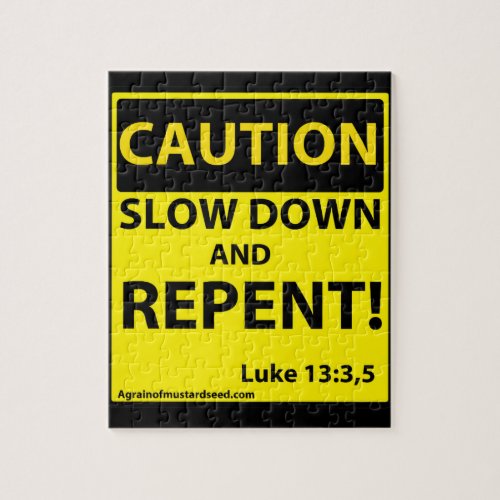 Repent Jigsaw Puzzle