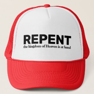 Repent Trucker Hat
