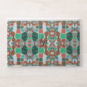 Repetition of images with slight fractal effect HP laptop skin