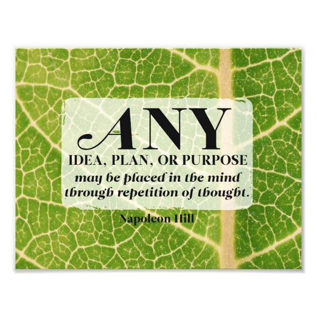 Repetition Of Thought Photo Print (Front)