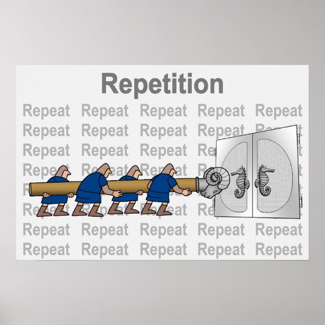 Repetition Poster (Front)