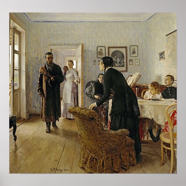 Repin - Unexpected Visitors Poster (Front)