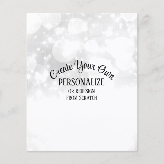 Replace Image or Personalize - Flyer (Front)