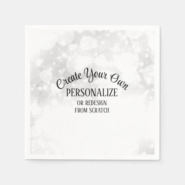 Replace Image or Personalize - Napkins (Front)