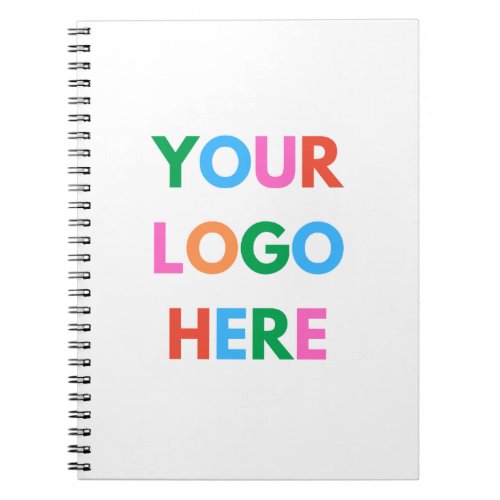 Replace Logo With Your Own  Modern Personalized  Notebook