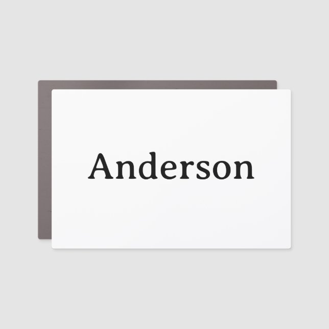 Replace Own Design 12" X 18" Rectangle Rounded Car Magnet (Front)