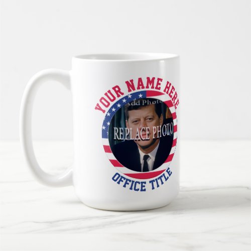 Replace Photo | Campaign Template Round Coffee Mug