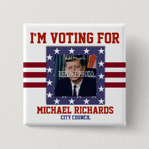 Replace Photo   Campaign Template Square Button