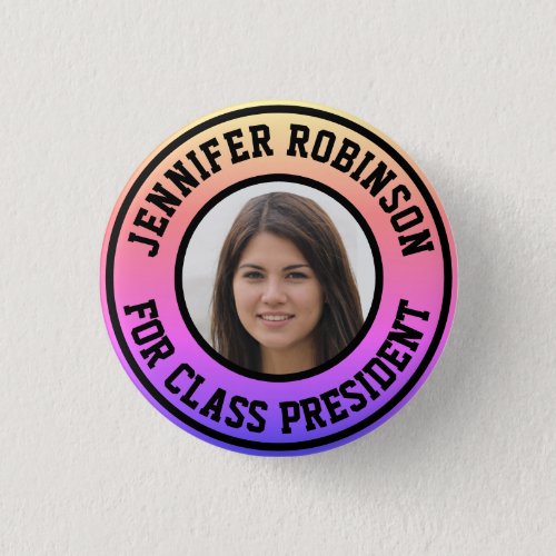 Replace Photo  Class President Button