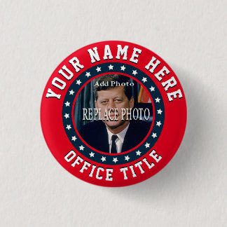Replace Photo | Election Template Round Button