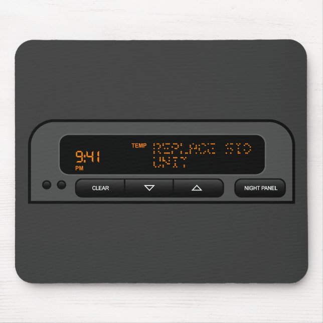 replace SID parody mousepad (Front)