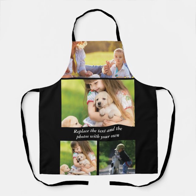 Replace text and photos with your own apron (Front)