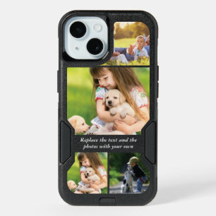 Replace text and photos with your own iPhone 15 case