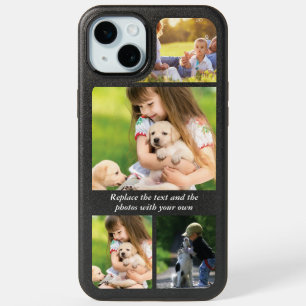 Replace text and photos with your own iPhone 15 plus case