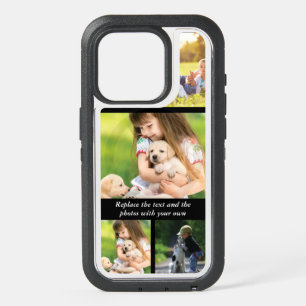 Replace text and photos with your own iPhone 15 pro case
