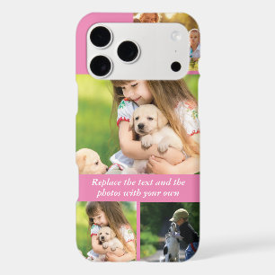 Replace text and photos with your own iPhone 17 pro max case