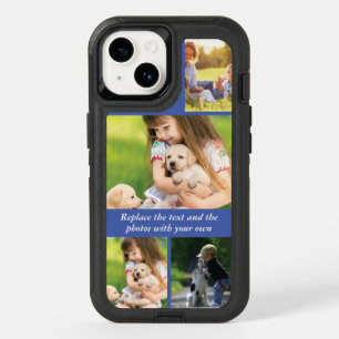 Replace text and photos with your own OtterBox iPhone 14 case