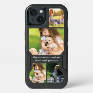 Replace text and photos with your own iPhone 13 case