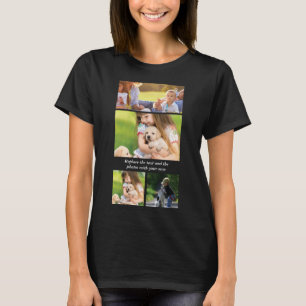 Replace text and photos with your own T-Shirt