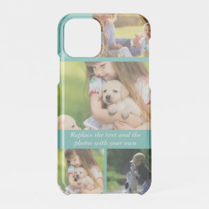 Replace text and photos with your own iPhone 11 pro case