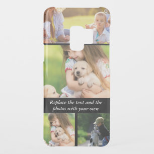 Replace text and photos with your own uncommon samsung galaxy s9 case